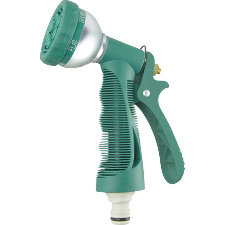 Pistolet métal cadran 6 fonctions (55354C) - B Pistolet métal cadran 6 fonctions (55354C) - B