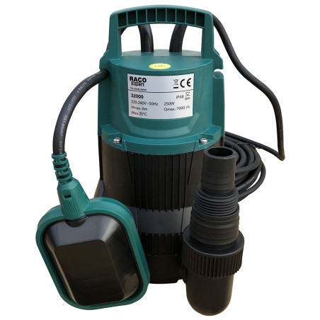 Vide-cave plastique 250W eau claire (58003/CP-250) Vide-cave plastique 250W eau claire (58003/CP-250)