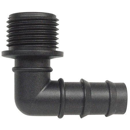 Coude cannelé mâle 15x21 - x2 (1668-2DZ) - B Coude cannelé mâle 15x21 - x2 (1668-2DZ) - B