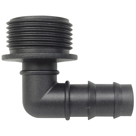 Coude cannelé mâle 20x27 - x2 (1669-2DZ) - B Coude cannelé mâle 20x27 - x2 (1669-2DZ) - B
