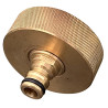 Raccord S60x6 laiton / raccord automatique laiton - B Raccord S60x6 laiton / raccord automatique laiton - B