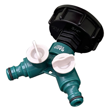 Raccord S60x6 PP / Nez rob. double vanne auto - B Raccord S60x6 PP / Nez rob. double vanne auto - B