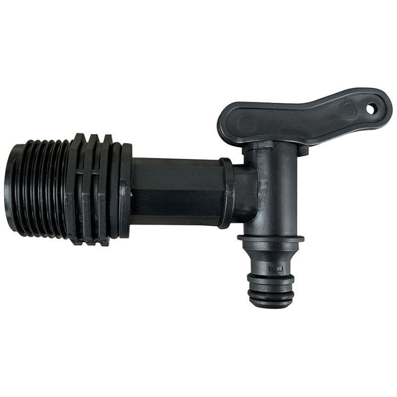 Robinet 1/4 de tour auto PP M 26x34 - V Robinet 1/4 de tour auto PP M 26x34 - V
