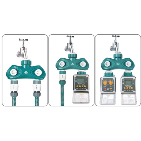 Sélecteur 2 circuits droits ABS (55264C) - B Sélecteur 2 circuits droits ABS (55264C) - B