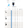 Buse MP Rotator 3000 - 90/210° - Bleu - V Buse MP Rotator 3000 - 90/210° - Bleu - V