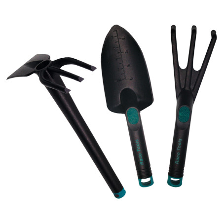 Lot de 3 Outils Fibres (transpl+griffe+serfouette) - (54HT203K) - V Lot de 3 Outils Fibres (transpl+griffe+serfouette) - (54HT203K) - V