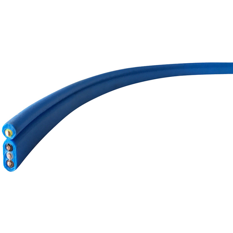 Câble électrique plat 4G1.5 - Norme AD8 étanche - V Câble électrique plat 4G1.5 - Norme AD8 étanche - V