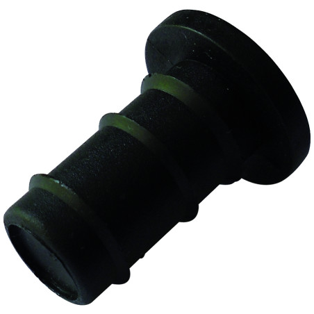 Bouchon cannelé PP ø16 - (x100) - V Bouchon cannelé PP ø16 - (x100) - V