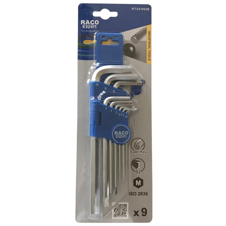 Clés Mâles Extraction HEXKEY 1,5 à 10mm - RT24/052B - B Clés Mâles Extraction HEXKEY 1,5 à 10mm - RT24/052B - B