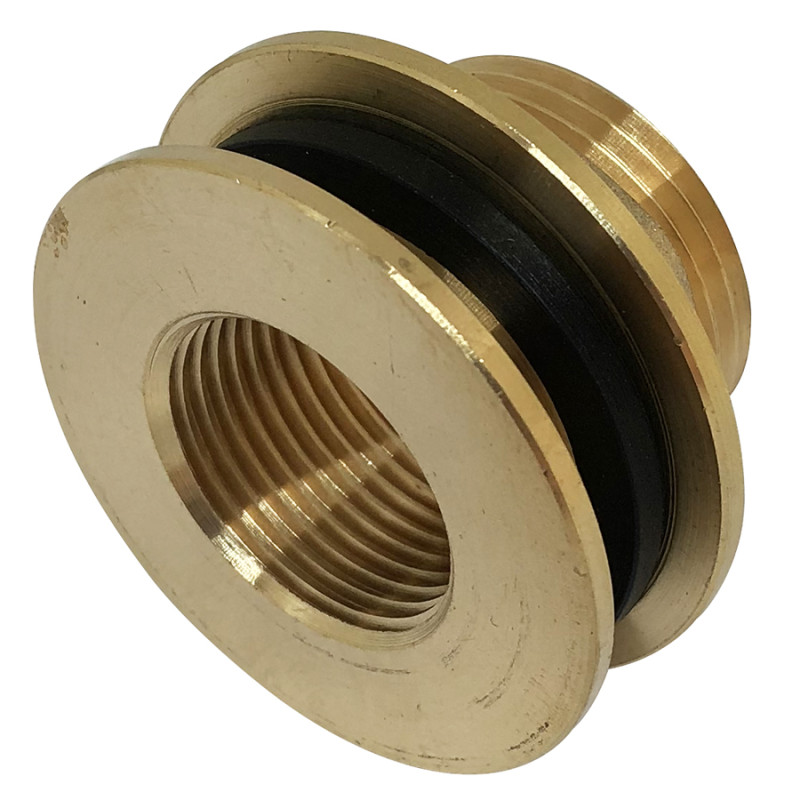 Traversée de cuve laiton MF