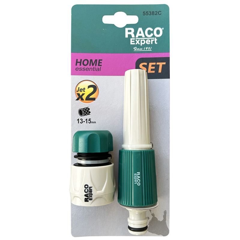 Lance réglable et raccord 15mm ABS (55382C) - B