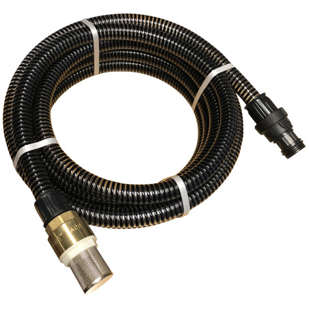 Kit aspiration PVC 7m - Ø22 - 26x34 - crépine laiton - V Kit aspiration PVC 7m - Ø22 - 26x34 - crépine laiton - V