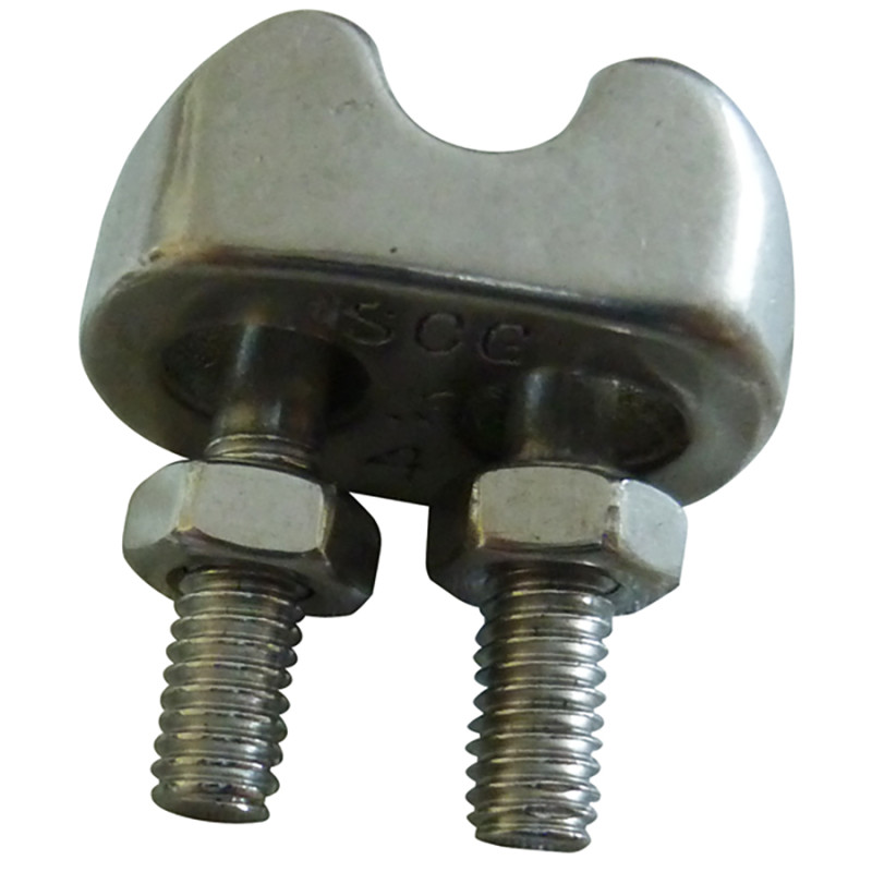 Serre-Câble inox 316 pour Câble 4mm - B Serre-Câble inox 316 pour Câble 4mm - B