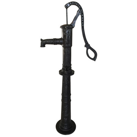 Pompe à bras fonte, style ancien Pompe à bras fonte, style ancien