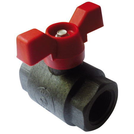 Vanne femelle PP - Boisseau laiton Vanne femelle PP - Boisseau laiton