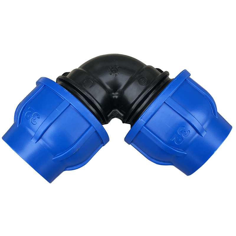 Raccord à serrage extérieur coude égal