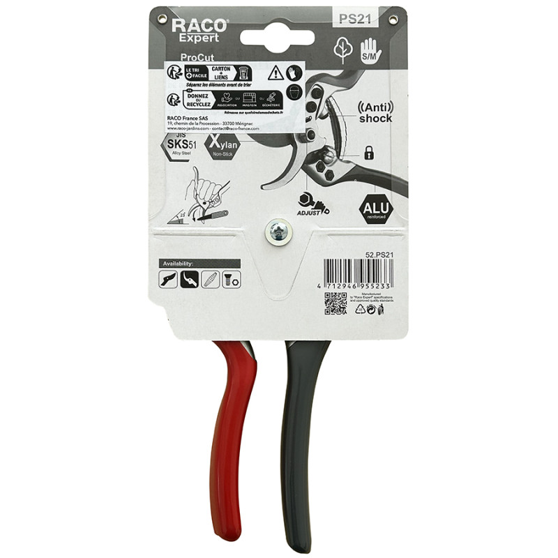 Sécateur Premium manche aluminium (52PS21) - B