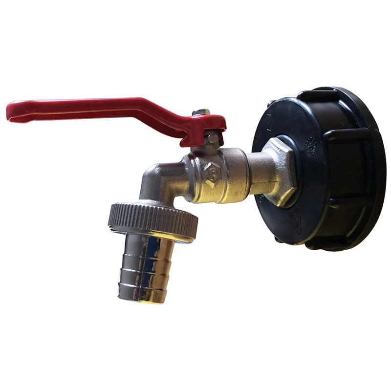 *Kit Raccord Cuve S60 PP - Robinet puisage 20x27-26x34 - V