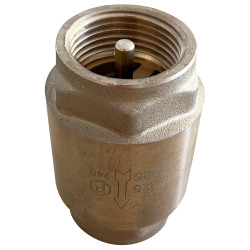 Clapet anti retour laiton inox