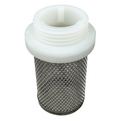 Crépine inox pour clapet laiton inox