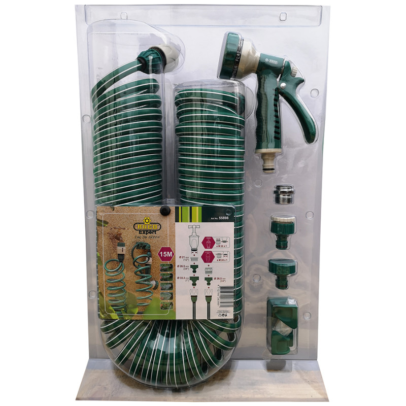 Kit tuyau serpentin 15m (55898) - B