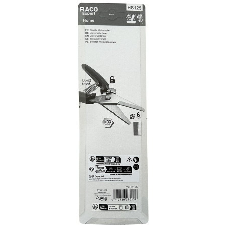 Coupe tout universel inox (53125B / 53HS125) - B