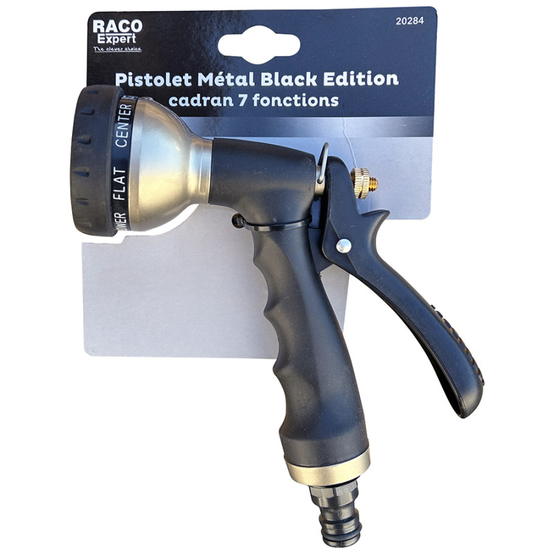 Pistolet Métal Black Edition cadran 7 jets - B