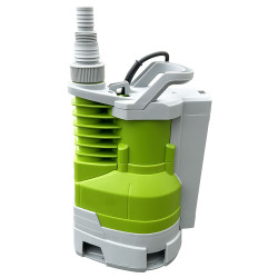 Vide-cave plastique 750W eau chargée avec capteur intégré