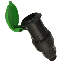 Clapet vert seul sortie M 20/27 - V