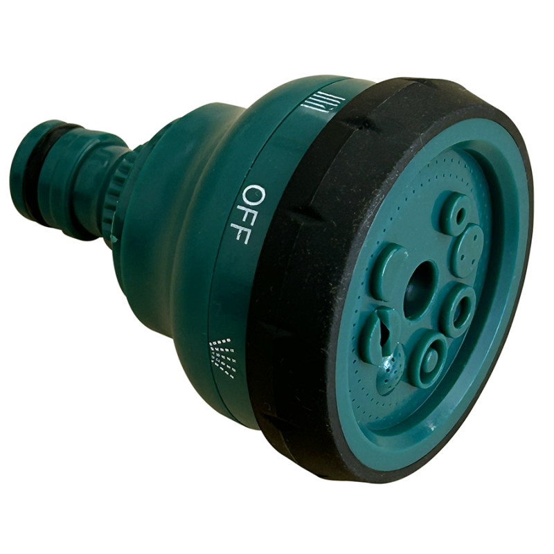 Tête lance pomme cadran 6 jets - B