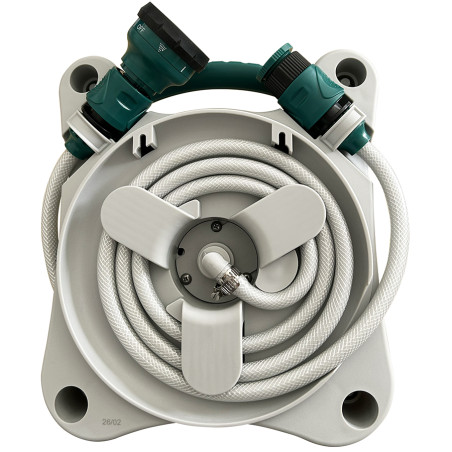 Dévidoir Compact 10m équipé lance cadran 6 jets - B