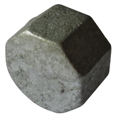 Bouchon femelle taraudé fonte galva - 26x34 - V