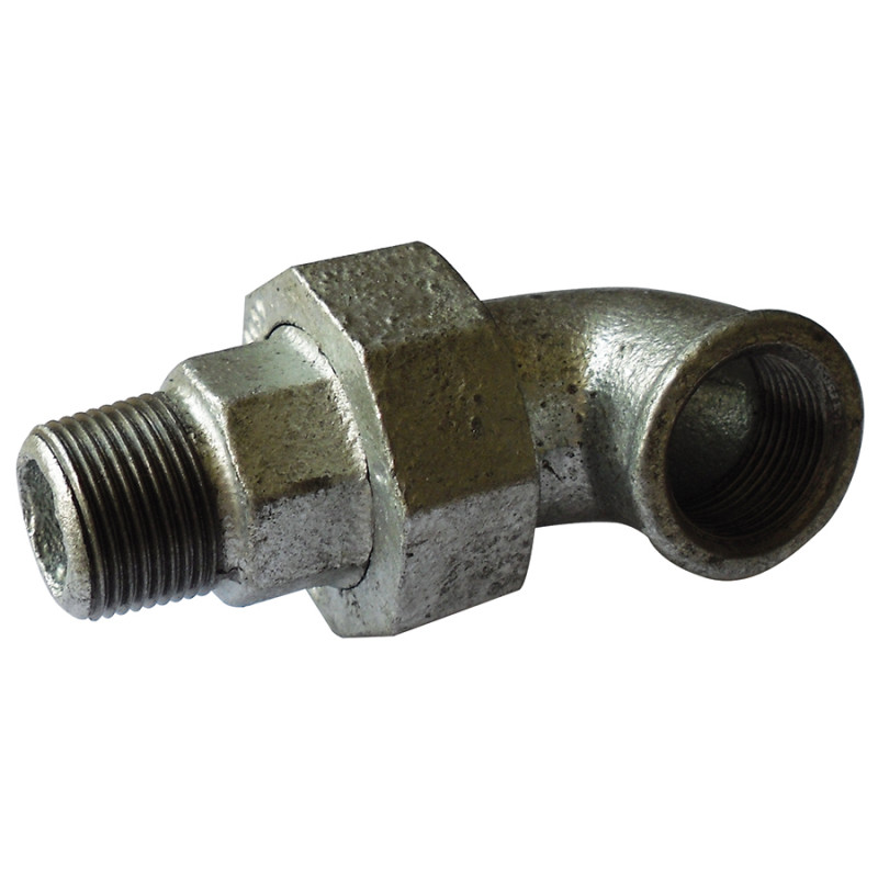 Coude union MF fonte galva - 26x34 - V