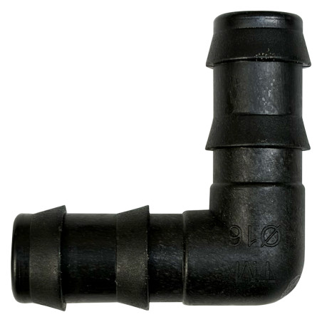 Coude cannelé égal PP - ø20 - V