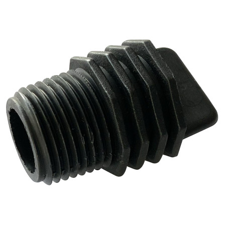 Bouchon mâle fileté PP 26x34 - V