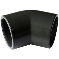 Coude 45° à coller - 63mm - V