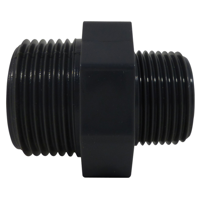 Mamelon réduit fileté PVC - 40x49 - 33x42 - V