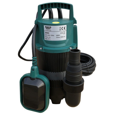 Vide-cave plastique 400W eau chargée (58013/DP-400)