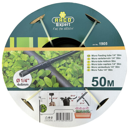 Tuyau alimentation 6mm - 50m - V