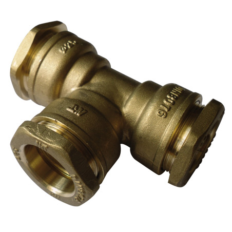 Raccord laiton SE té égal - ø40 - V