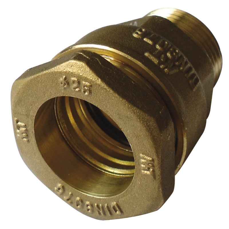 Raccord laiton SE droit mâle - ø32 - 26x34 - V
