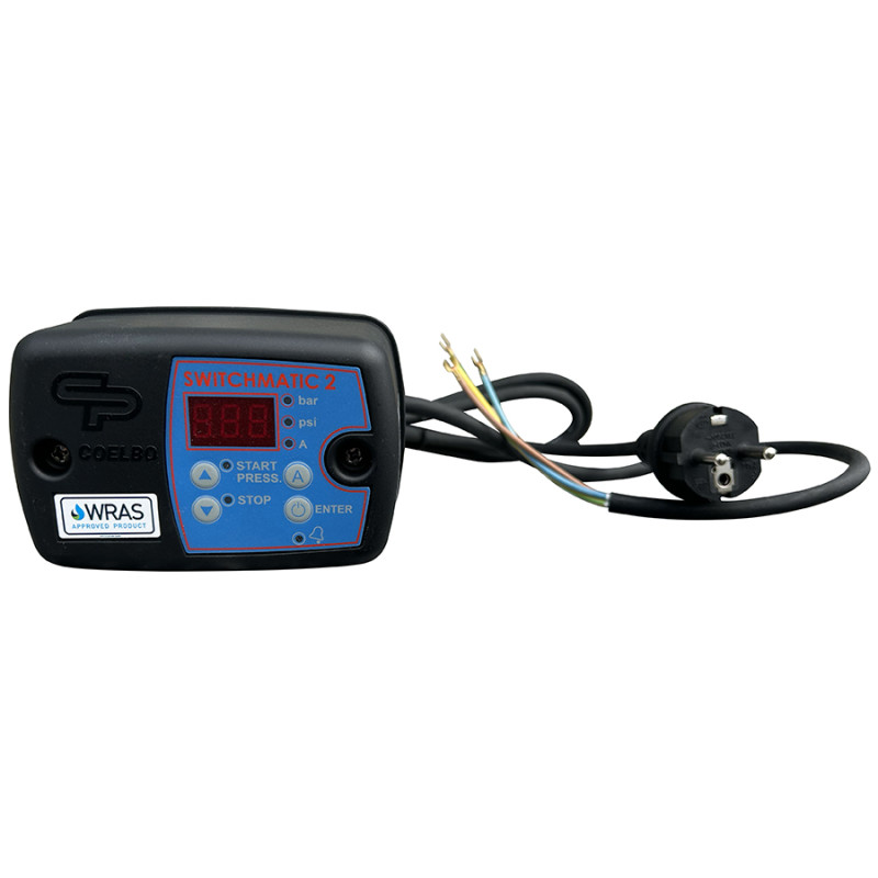 Pressostat électronique 2.2kW (3HP) ect. F8x13 + cables