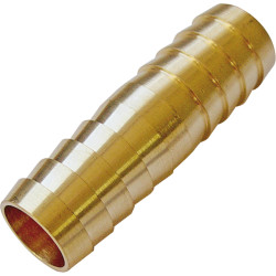 Jonction droite laiton cannelé 30mm - V