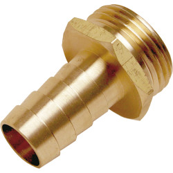 Embout laiton cannelé 6 pans 19mm - 20x27 - B