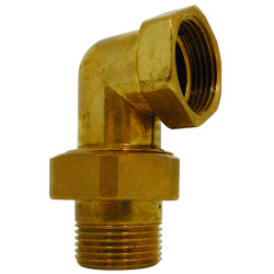 * Raccord union coudé laiton MF 26x34 (56678D) - B
