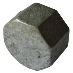 Bouchon femelle taraudé fonte galva - 15x21 - V