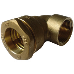 Raccord laiton SE coude femelle - ø20 - 15x21 - V
