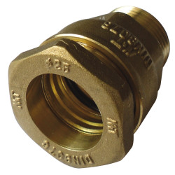 Raccord laiton SE droit mâle - ø20 - 15x21 - V