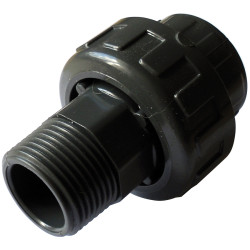 Raccord union 3 pièces à coller - 40mm - Fileté 33x42 - V