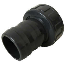 Raccord 2 pièces cannelé PVC - ø25 - 26x34 - V